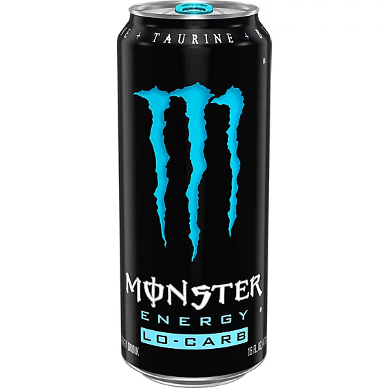 Monster Energy, Lo-Carb, 16 Ounce
