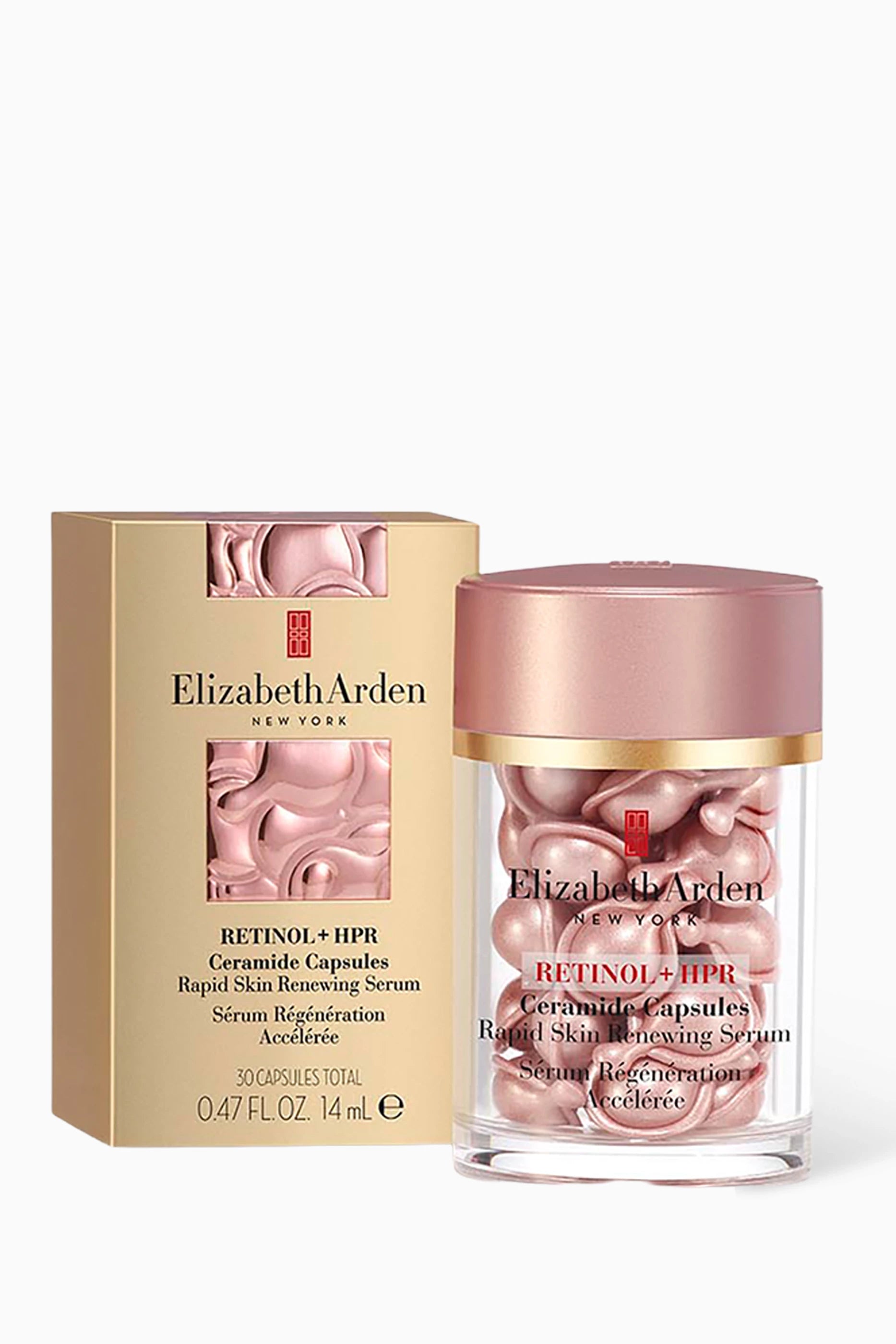 ElizabethArden Retinol + HPR Ceramide Capsules 30 total