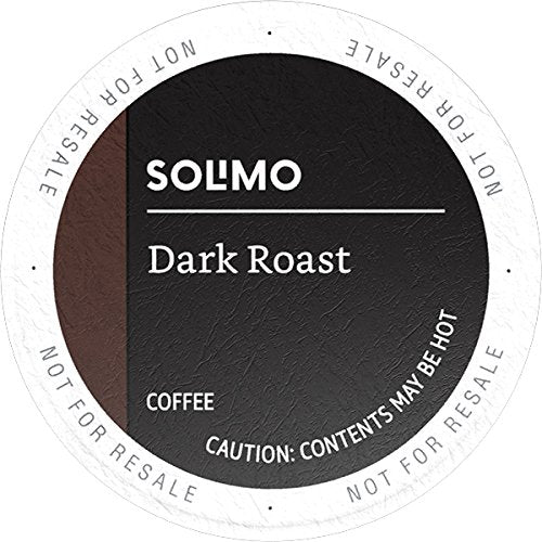 coffee pods solimo dark roast 100 single cups