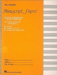 Deluxe Wirebound Super Premium Manuscript Paper
