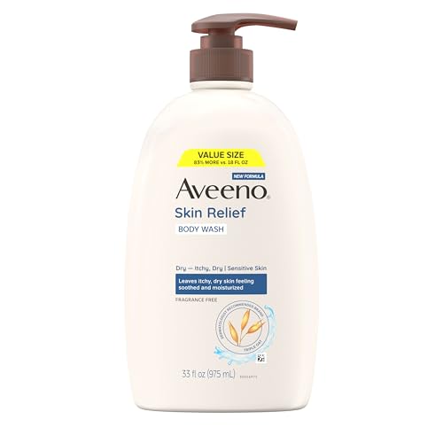 Aveeno Skin Relief Fragrance-Free Body Wash 33oz