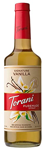Torani Puremade Signature Vanilla Syrup 25.4oz