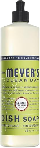 Mrs. Meyers Lemon Verbena Dish Soap 16oz