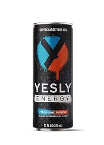 Yesly Functional Energy Drink Tropical Punch (12 FL OZ) Can