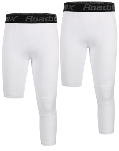 Roadbox Boys One-Leg Compression Tights 2-Pack