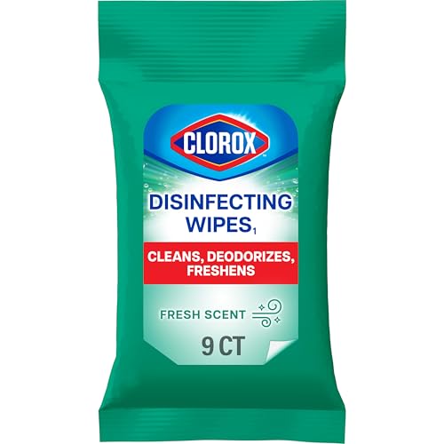 Clorox Fresh Scent On The Go Travel Wipes 9 Count