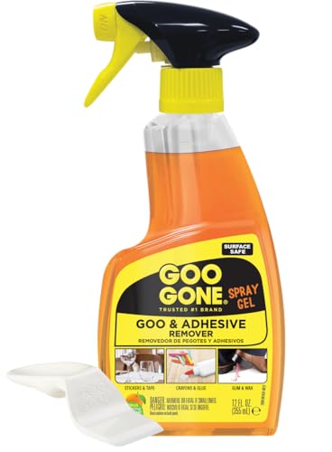 Goo Gone Adhesive Remover Spray Gel 12oz