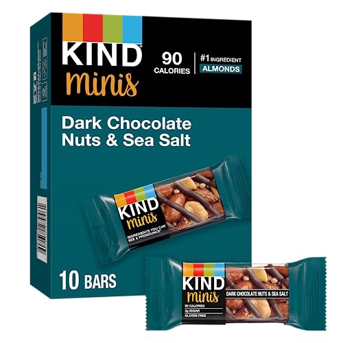 KIND Minis Dark Chocolate Nuts & Sea Salt 10-Count