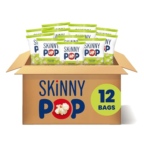 SkinnyPop Original Popcorn Bags 1oz 12 Count