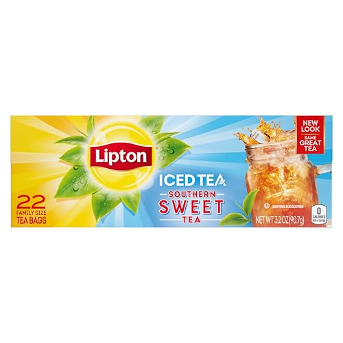 Lipton Southern Sweet Iced Tea Family Size 22 Bags