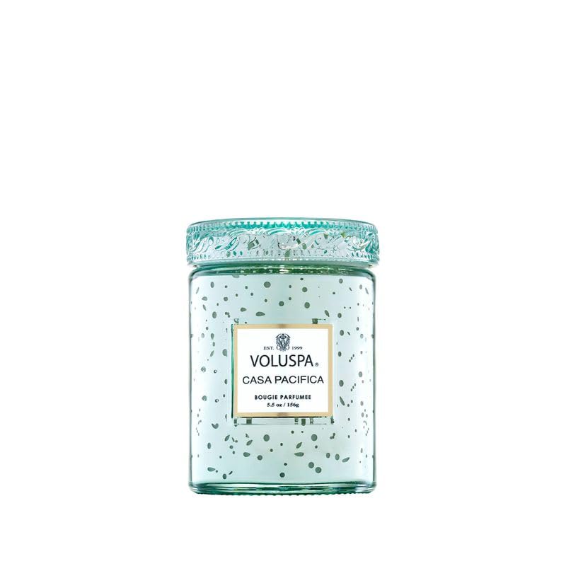 Voluspa Casa Pacifica Small Glass Jar Candle