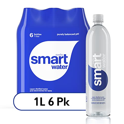 Smartwater Packaged Drinking Water 33.8oz 6 Pack
