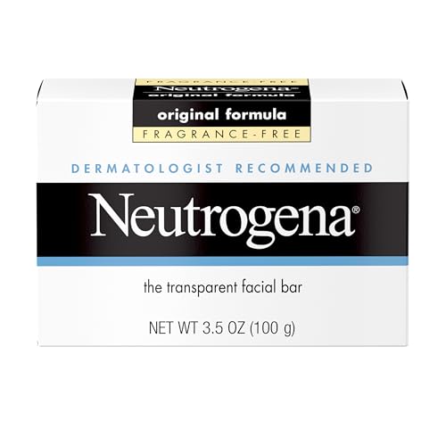 Neutrogena Original Amber Facial Cleansing Bar Fragrance-Free 3.5oz