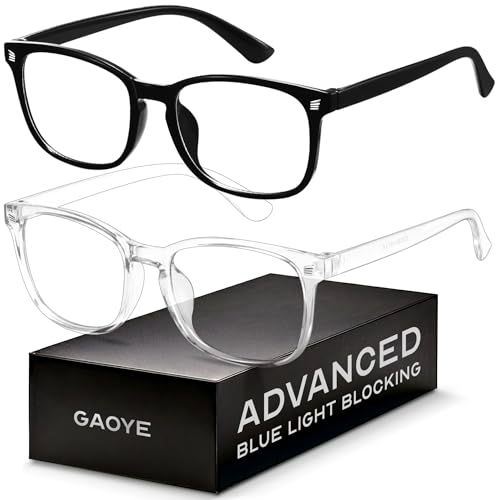 Gaoye Fashion Square Blue Light Blocking Glasses
