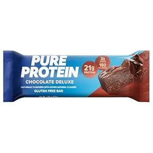 Pure Protein, Chocolate Deluxe Gluten Free Protein Bar, 1.76 Ounce