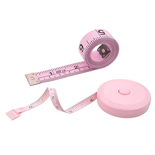 2-Pack Pink 60-Inch Soft Body Measuring Tapes