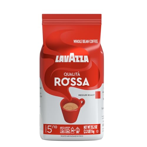 Lavazza Qualit‡ Rossa Whole Bean Coffee 2.2lb Bag