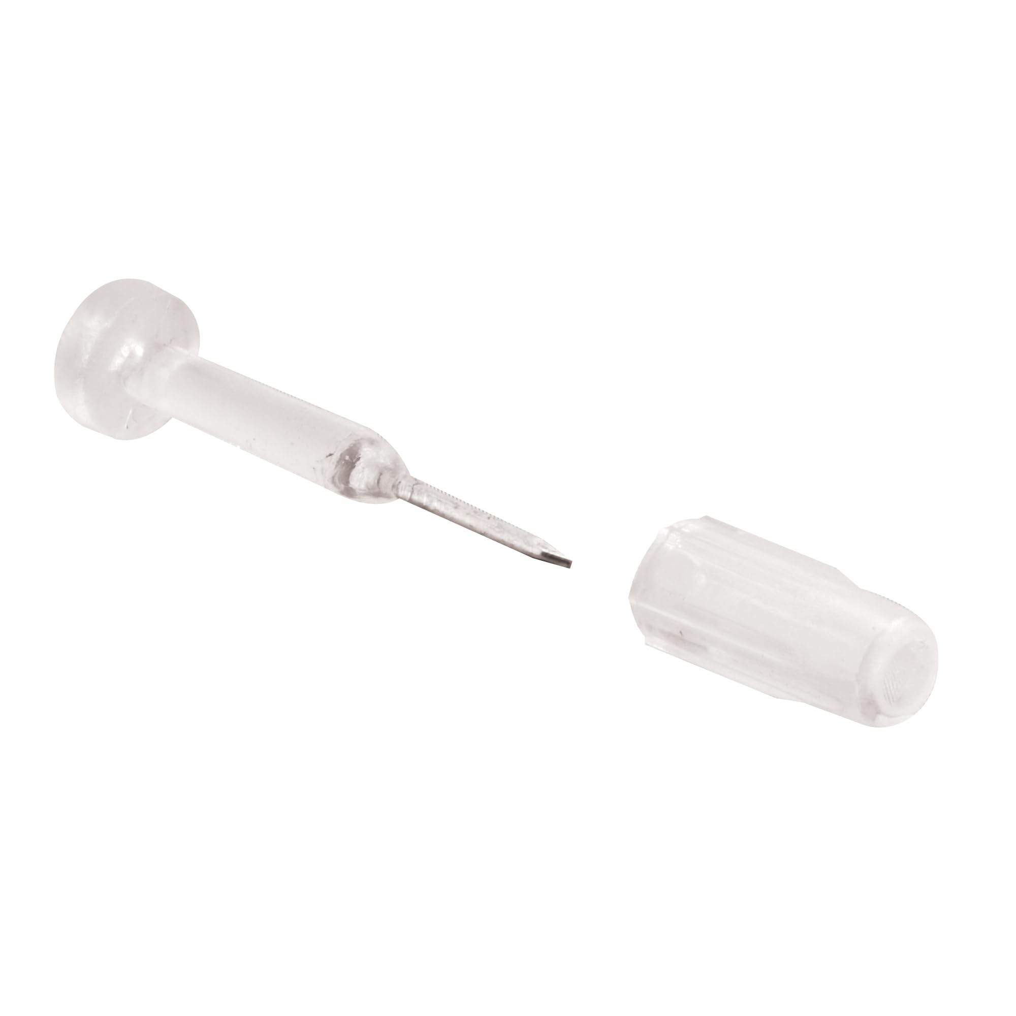 Prime-Line PL 15685 Window Grid Retainer Pins, Plastic and Steel, Clear, 25 Pack