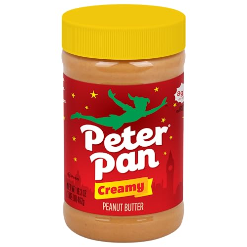 Peter Pan Creamy Peanut Butter Jars 16.3oz 12 Pack