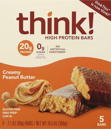 thinkThin Creamy Peanut Butter Protein Bars