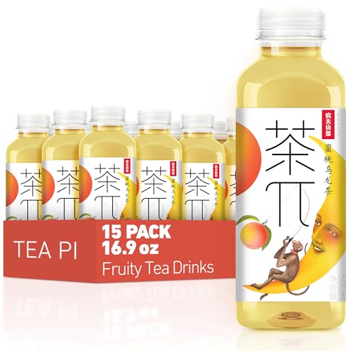 Tea PI Peach Oolong Iced Tea 16.9oz 15-Pack