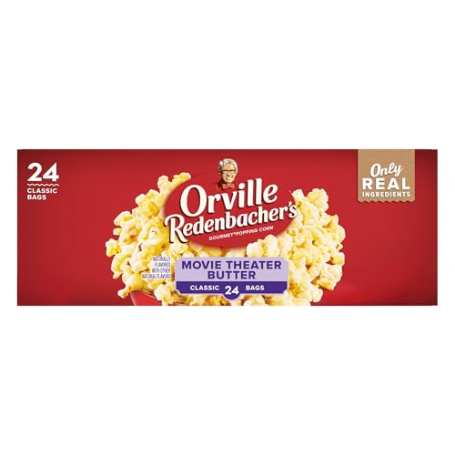 Orville Redenbacher's Movie Theater Butter Popcorn 3.29oz 24 Pack