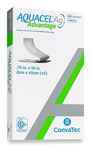 ConvaTec AQUACEL Ag Advantage Dressing 10 Count