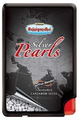 Rajnigandha Silver Pearls Cardamom Mouth Freshener