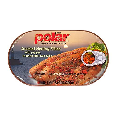 MW Polar Peppered Smoked Herring 7.05oz 12 Pack