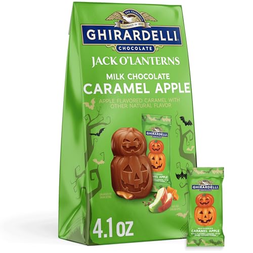 GHIRARDELLI Milk Chocolate Caramel Apple Pumpkins 4.1oz