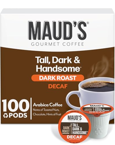Maud's Decaf Dark Roast Pods 100 Count