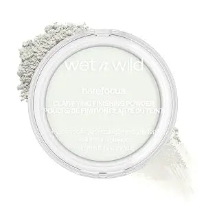 Wet n Wild Bare Focus Clarifying Finishing Powder Pressed Setting Powder Translucent