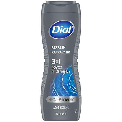 Dial Men Hydro Fresh 3-in-1 Wash