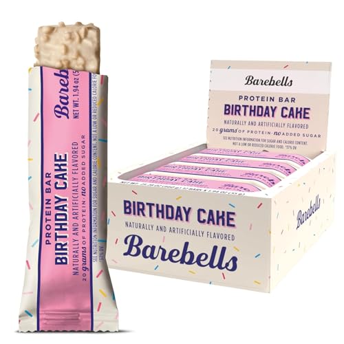 Barebells Birthday Cake High Protein Bars 12 Count