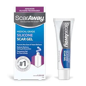 ScarAway Medical Grade Silicone Scar Solution Gel 0.35oz