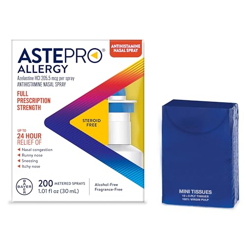 Astepro Allergy Nasal Spray Tissue Bundle 200 Sprays