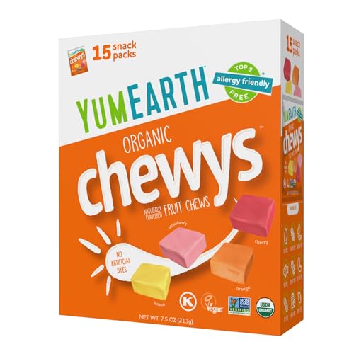 YumEarth Organic Chewys Fruit Candy Assorted 7.5oz