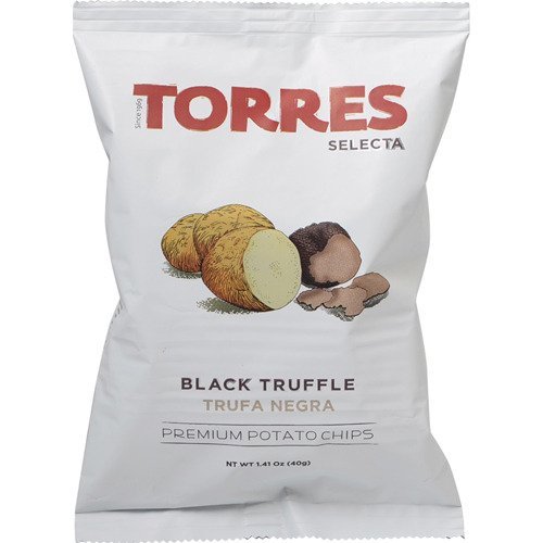 Patatas Torres Black Truffle Potato Chips 1.41oz 5-Pack
