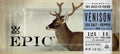 EPIC PROVISIONS Sea Salt & Pepper Venison Bar, 1.3 OZ