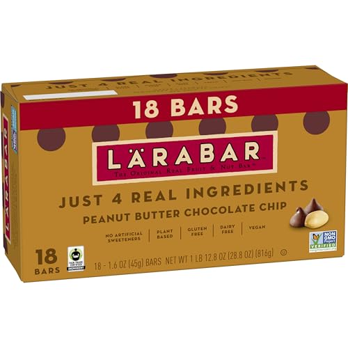 Larabar Peanut Butter Chocolate Chip Bars 18-Count