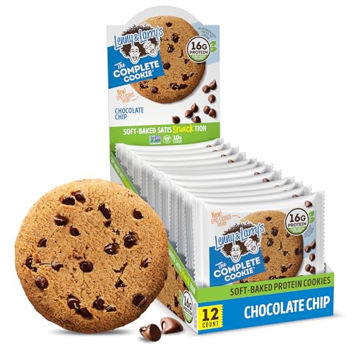Lenny Larrys Complete Cookie Chocolate Chip 4oz 12-Pack