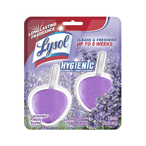 Lysol Automatic Lavender Toilet Bowl Cleaner 2ct