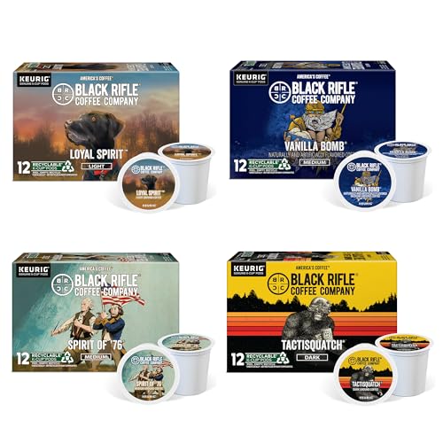 Black Rifle Coffee Flavored Variety K-Cups 48-Count