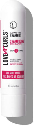Love ur Curls Step 1 Sulfate Free Shampoo All Curl Types w/ Shea Butter & Moringa Oil 8.5oz