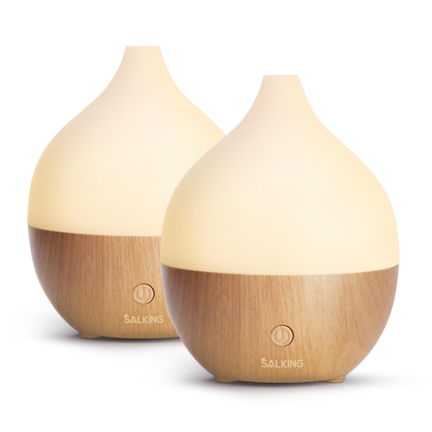 Small Ultrasonic Oil Diffuser Auto Shut-Off 2 Pack