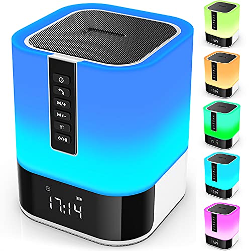 Hetyre Night Light Bluetooth Speaker Lamp