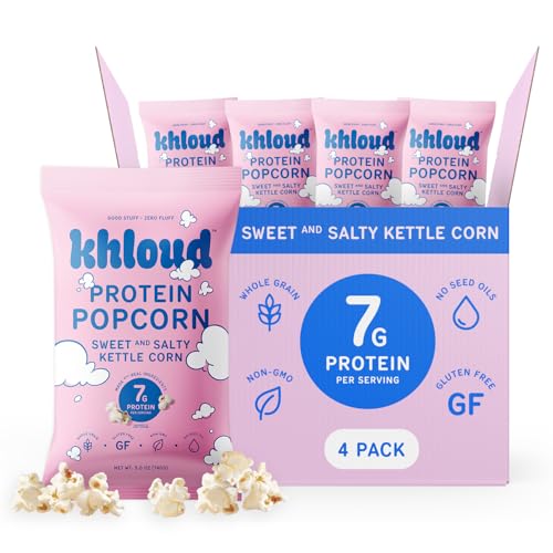 Khloud Sweet Salty Protein Popcorn Kettle Corn