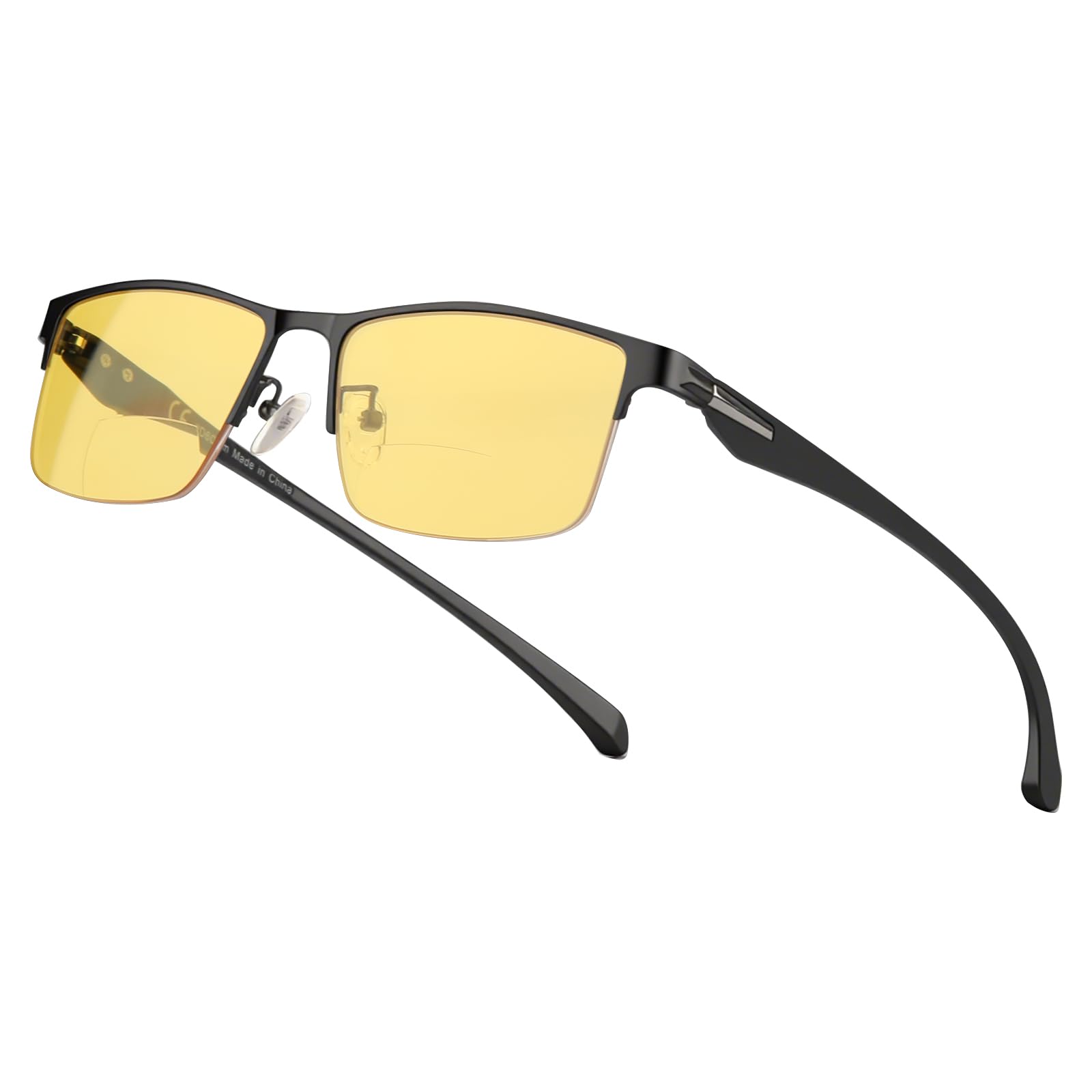 SKYOAK Night Vision Bifocal Reading Glasses +250