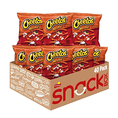 Cheetos Crunchy Cheese Snacks 1oz 40 Bags
