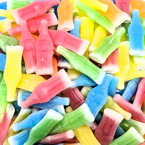 Wax Bottle Candy Drinks Variety Half Pound Bag